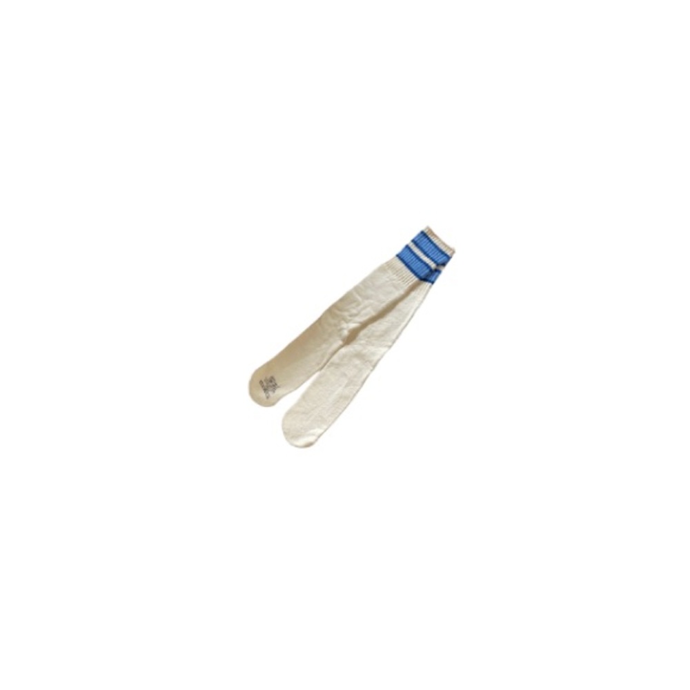 🆕 McGregor Vintage White and Blue Tube Socks - Men’s Size 10 to 13